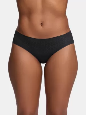Női bugyi UNDER ARMOUR UA PURE STRETCH MESH (3KS) 1390413-001 FEKETE