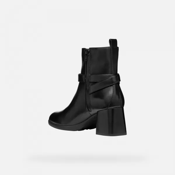  Női bokacsizma GEOX WALK PLEASURE 55 G004564 FEKETE 