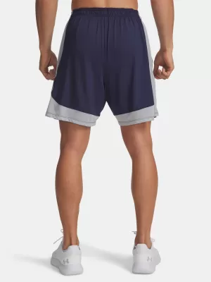 Férfi rövidnadrág UNDER ARMOUR UA TECH VENT 2IN1 SHORT 6005917-410 KÉK
