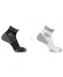 Zokni SALOMON AERO ANKLE 2-PACK FEHÉR/FEKETE