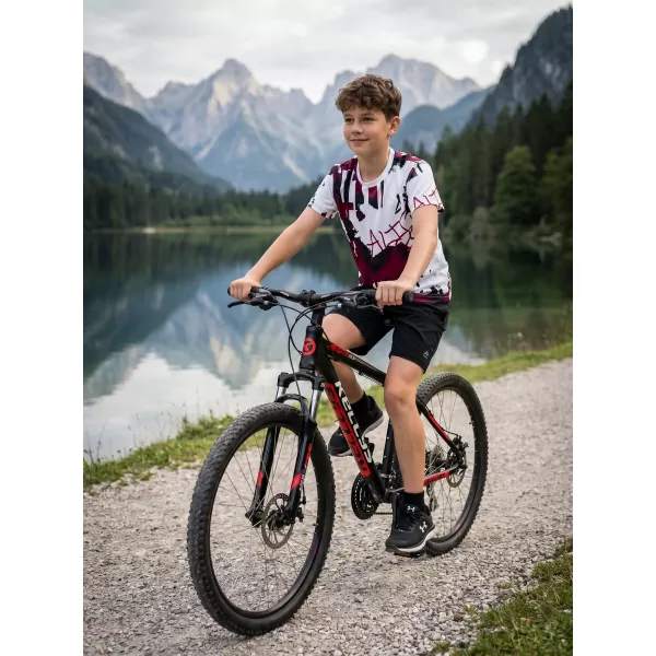  Gyermekfunkciós T -piró prémium ALTISPORT VOJ/ALK076TR01 FEHÉR/BOR 