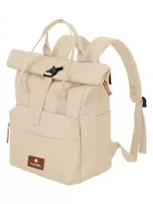 Hátizsák TRAVELITE BASICS SHORT HANDLE ROLL-UP PISZKOSFEHÉR