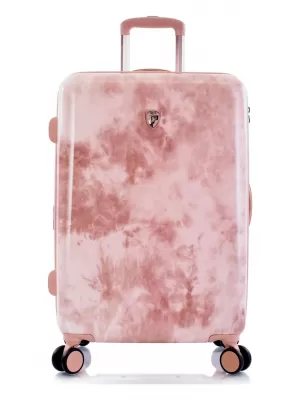 Bőrönd HEYS TIE-DYE M RÓZSA