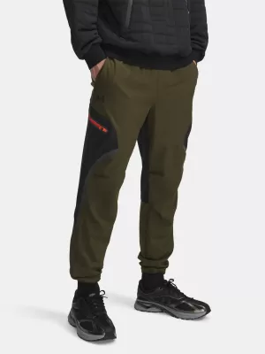 Férfi sportnadrág UNDER ARMOUR UA UNSTOPPABLE CARGO PANT 1390256-308 ZÖLD
