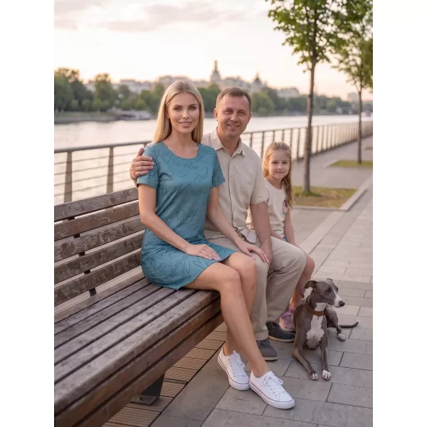  Női hosszabbított póló/prémium ruha ALTISPORT VOJ/ALW084SAT02 ZÖLD 