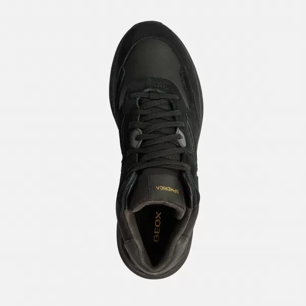  Férfi cipők GEOX SPHERICA ACTIF X1 G011320 FEKETE 