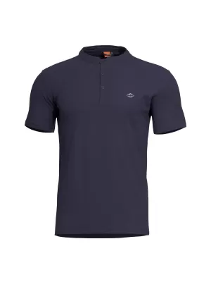 póló PENTAGON LEVANTES HENLEY T-SHIRT K09025 SÖTÉTKÉK