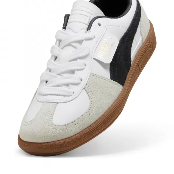  Bébi cipő PUMA PALERMO LTH JR 39727501 PUMA FEHÉR/GŐZSZÜRKE/GUMI 