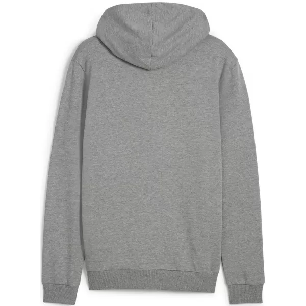  Kabát PUMA TEAMGOAL CASUALS HOODED JACK 658595_33 KÖZEPES SZÜRKE HEATHER/FEHÉR 
