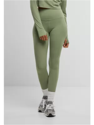 Hölgyek nadrágja URBAN CLASSICS TB7804 MATCHA ZÖLD