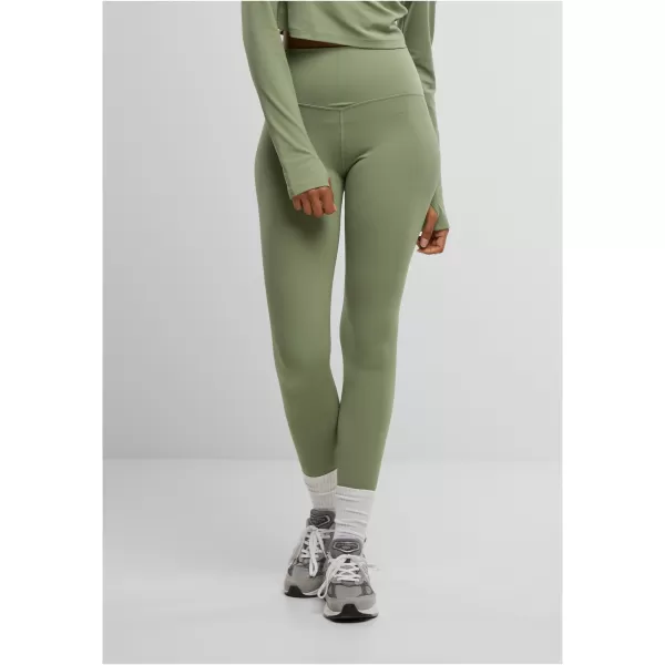  Hölgyek nadrágja URBAN CLASSICS TB7804 MATCHA ZÖLD 
