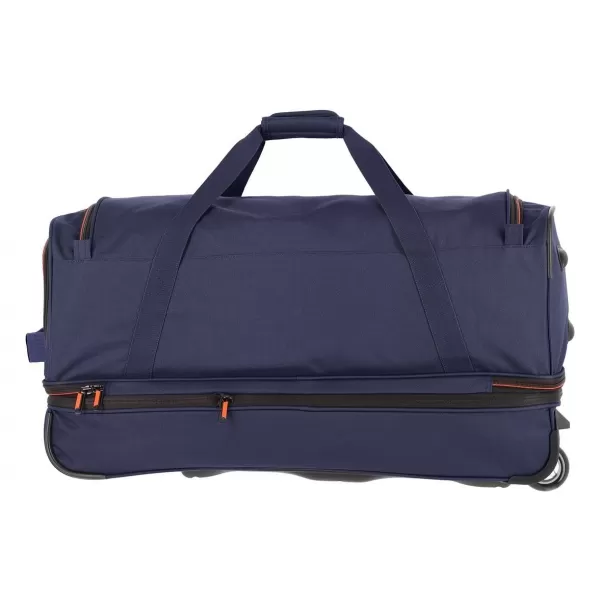  Táska TRAVELITE BASICS WHEELED DUFFLE L SÖTÉTKÉK/NARANCS 