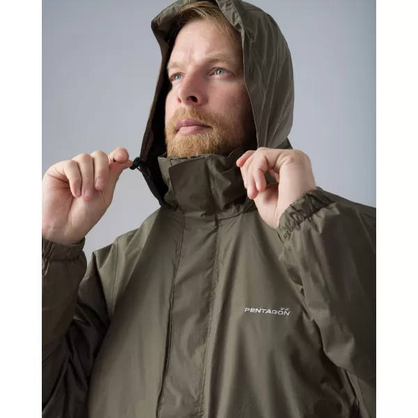  Kabát PENTAGON ATLANTIC V2.0 RAIN JACKET K07022 BARNA SZÜRKE 