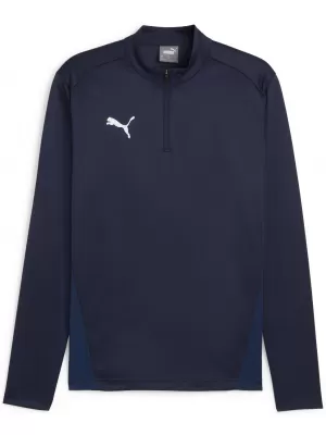 Ing PUMA TEAMGOAL TRAINING 1/4 ZIP TO 65862906 PUMA NAVY/FEHÉR/PERZSA KÉK