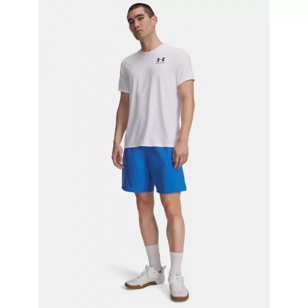  Férfi rövidnadrág UNDER ARMOUR UA TECH WOVEN WORDMARK SHORT 1383356-402 KÉK 