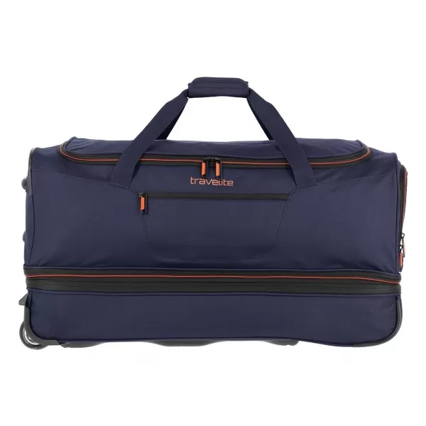  Táska TRAVELITE BASICS WHEELED DUFFLE L SÖTÉTKÉK/NARANCS 