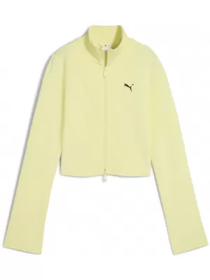 Női kabát PUMA DARE TO SLIM CROPPED TRACK JACKET 63214635 ARANY HOLD