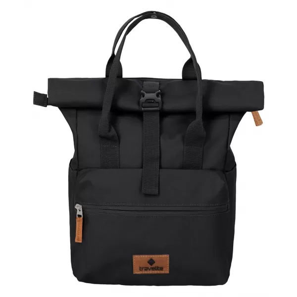  Hátizsák TRAVELITE BASICS SHORT HANDLE ROLL-UP FEKETE 