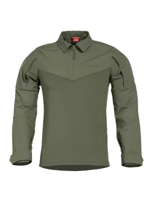 Hosszú ujjú férfi póló PENTAGON RANGER SHIRT K02013 TEREPSZÍNŰ ZÖLD