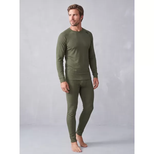  Férfi termoszett ALTISPORT GAIN KHAKI/FEKETE 