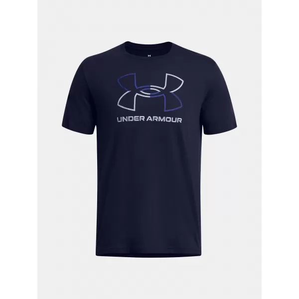  Férfi póló UNDER ARMOUR UA GL FOUNDATION UPDATE SS 1382915-410 KÉK 