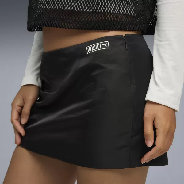  Női szoknya PUMA X ROSÉ MICRO MINI SKIRT 63379801 PUMA FEKETE 