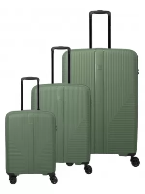 Bőrönd TRAVELITE Air Stripe S,M,L Slim ZÖLD