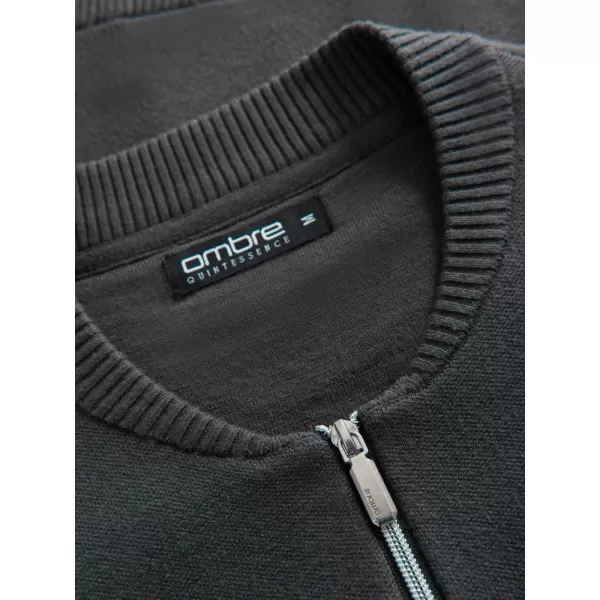  Férfi pulóver OMBRE OM-SWZS-0146 GRAFIT 