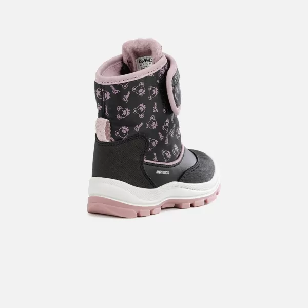  Lány bokacsizma GEOX FLANFIL ABX G008905 FEKETE 