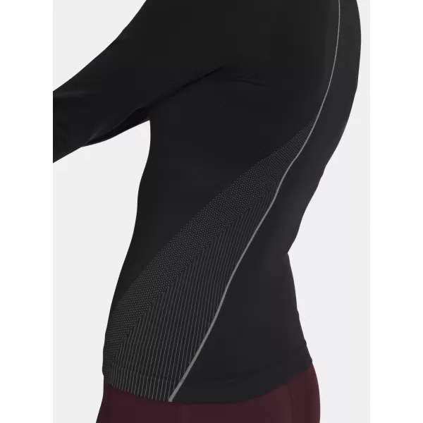  Női póló UNDER ARMOUR UA VANISH SEAMLESS 1/4 ZIP 6000644-003 FEKETE 
