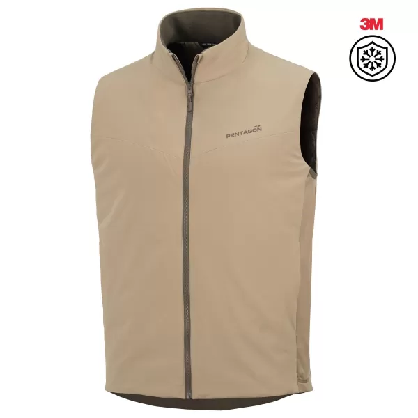  Férfi mellény PENTAGON LYNX 3M G INSULATION VEST K04017 KHAKI 