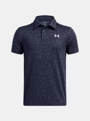 Fiú póló UNDER ARMOUR UA PLAYOFF PRINTED POLO 1382681-413 KÉK