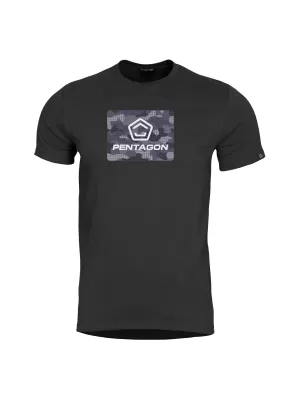 póló PENTAGON AGERON SPOT CAMO K09012 FEKETE