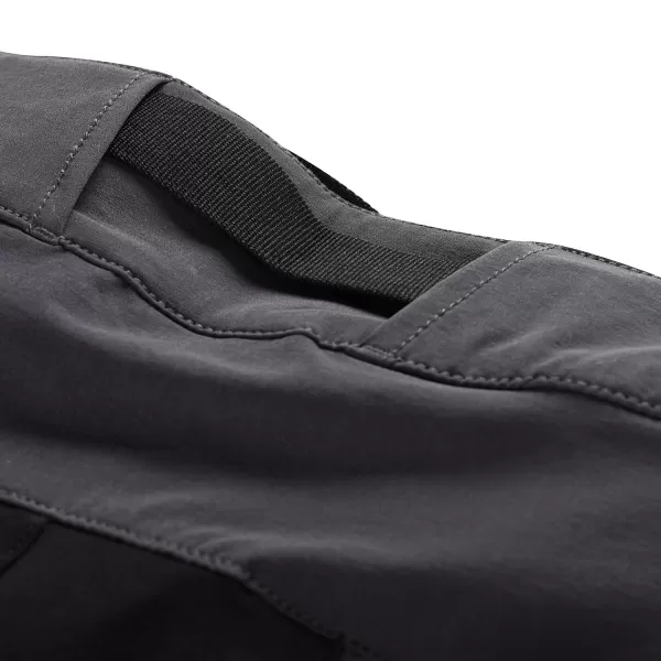  Férfi softshell nadrág ALPINE PRO AKAN 2 SÖTÉTSZÜRKE 