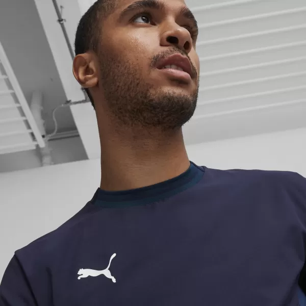  Férfi mez PUMA TEAMFINAL JERSEY 70573706 PUMA NAVY/FEHÉR/PERZSA KÉK 