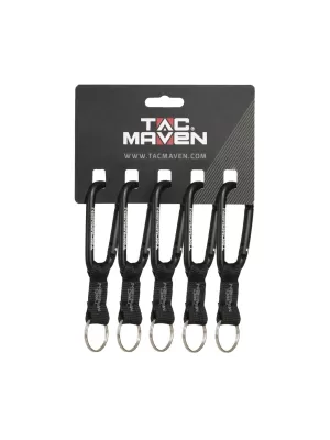Karabély PENTAGON CARABINER 8ΜΜ D25029 FEKETE
