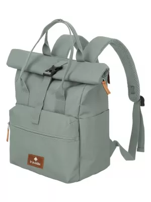 Hátizsák TRAVELITE BASICS SHORT HANDLE ROLL-UP MENTA