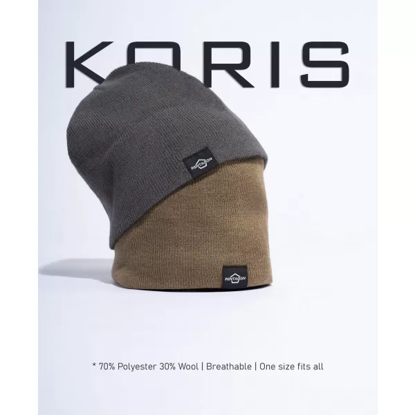  Sapka PENTAGON KORIS BEANIE HAT K13036 FEKETE 