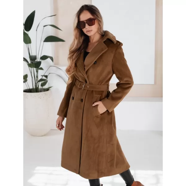  Női kabát DSTREET NY0761 BARNA 