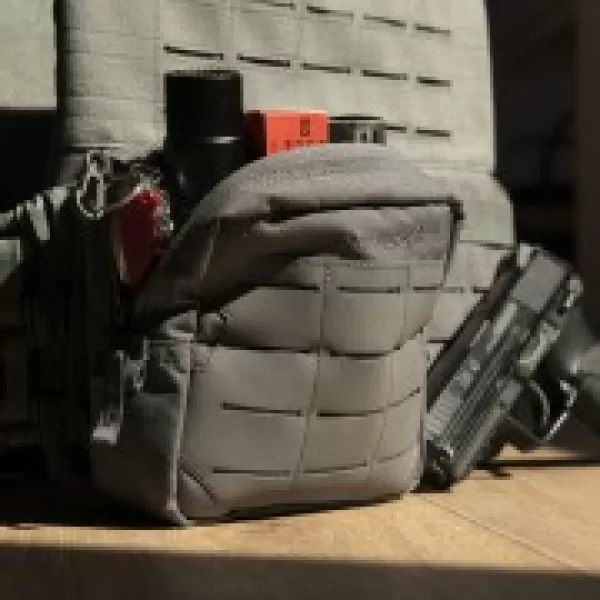  Ház PENTAGON ELPIS POUCH 15Χ15 K17069 FARKAS/SZÜRKE 