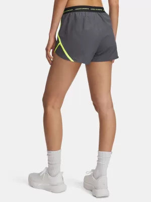 Női rövidnadrág UNDER ARMOUR UA FLY BY 3'' NOVELTY SHORT 6004029-025 SZÜRKE