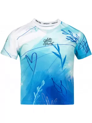 Gyermekfunkciós T -piró prémium ALTISPORT VOJ/ALK083TR01 FEHÉR -BLUE
