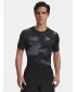 Férfi póló UNDER ARMOUR UA HG ARMOUR PRINTED SS 1383321-003 FEKETE