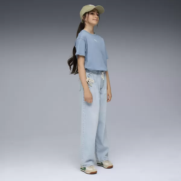  T -póló PUMA ESS BOXY TEE G 68513134 HŰVÖS KÉK 
