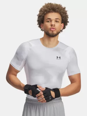 Férfi póló UNDER ARMOUR UA HG ARMOUR PRINTED SS 1383321-101 FEHÉR