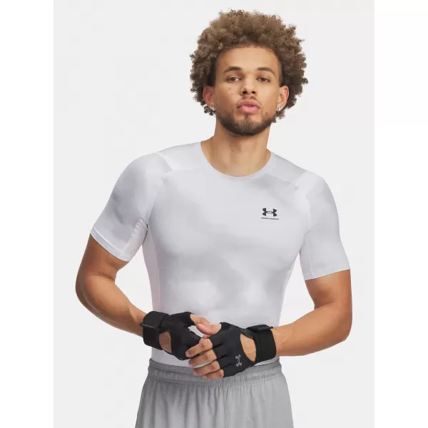  Férfi póló UNDER ARMOUR UA HG ARMOUR PRINTED SS 1383321-101 FEHÉR 