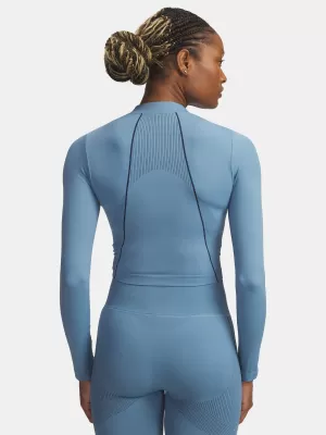 Női póló UNDER ARMOUR UA VANISH SEAMLESS LS 6000645-418 KÉK