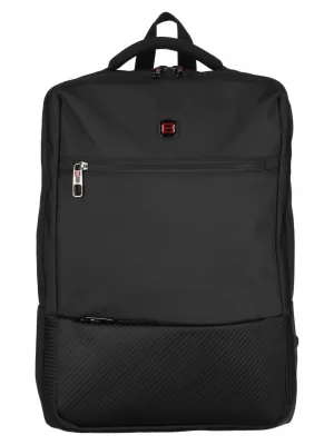 Hátizsák ENRICO BENETTI BERN 15 NOTEBOOK BACKPACK FEKETE