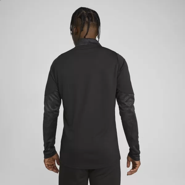  Férfi pulóver PUMA TEAMCUP TRAINING 1/4 ZIP TOP 659164_03 PUMA FEKETE/PUMA EZÜST 
