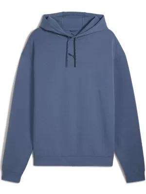 Férfi pulóver PUMA M CLOUDSPUN HOODIE 52759580 SÖTÉT INDIGÓ HANGA